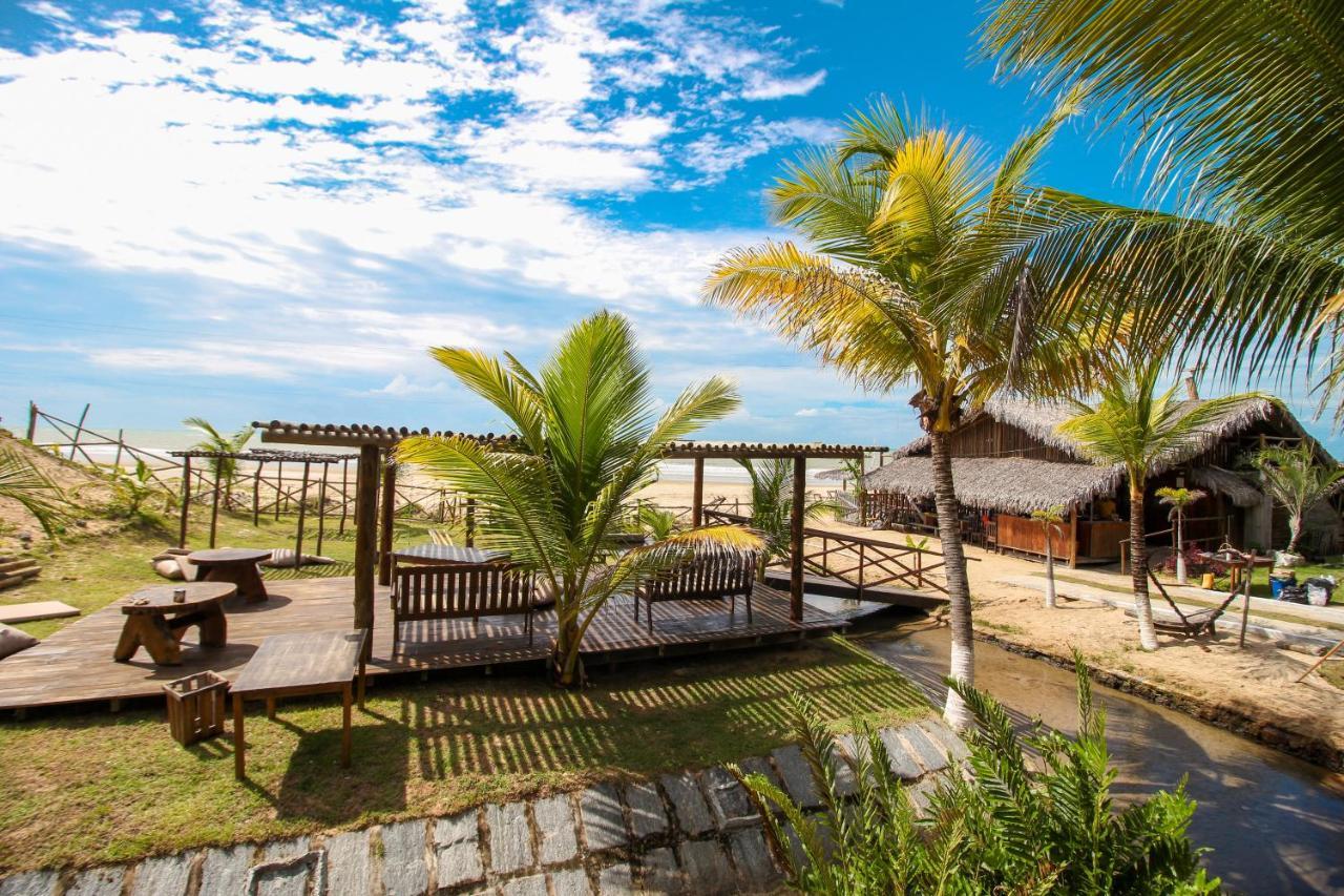 Pousada Palm Beach Praia De Caetanos Hotel Amontada Exterior foto