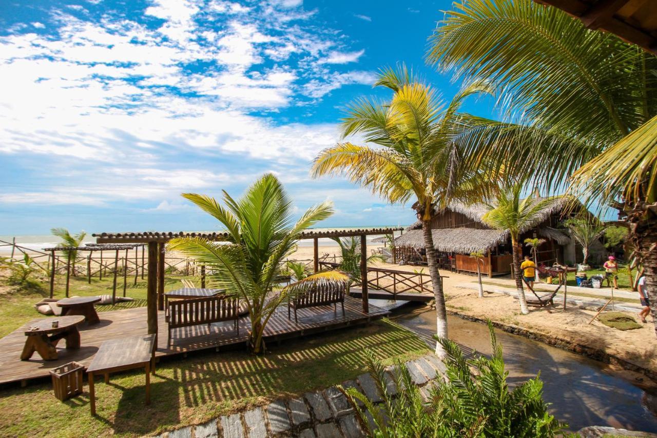 Pousada Palm Beach Praia De Caetanos Hotel Amontada Exterior foto